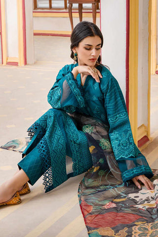 3Pcs Premium Lawn Embroidered