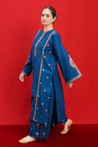 2Pcs Premium Lawn Embroidered