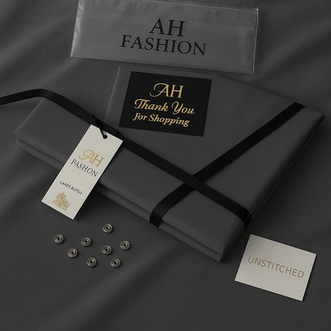 AH Fashion – Premium Unstitched Wash N Wear Suit