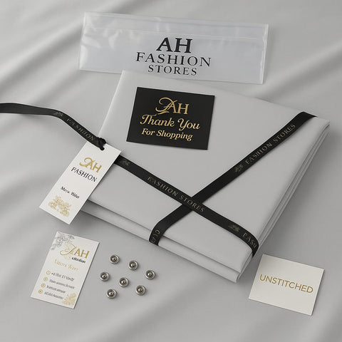 AH Fashion – Premium Unstitched Wash N Wear Suit