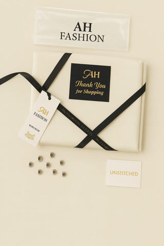 AH Fashion – Premium Unstitched Wash N Wear Suit