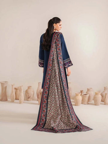 3Pcs Premium Lawn Embroidered