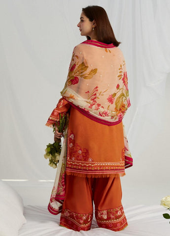3Pcs Premium Lawn Embroidered